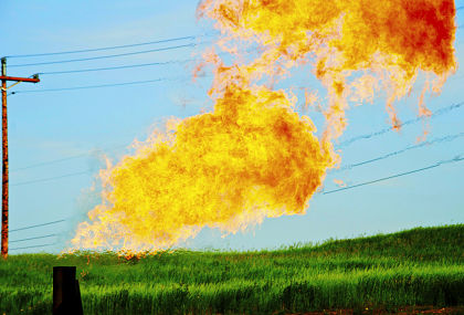 Solution for Pollution or How Flaring Gas Problem Can Be Solved